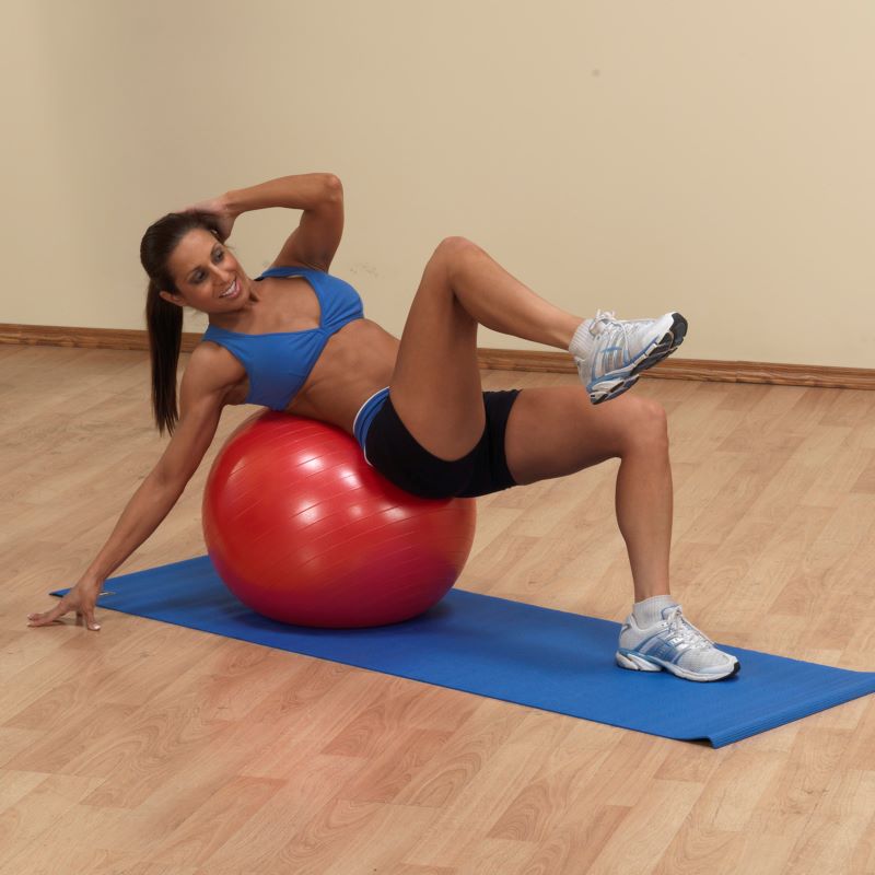 Body Solid BSTSB Stability Ball with Leg Twist Model