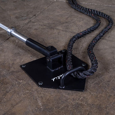 Body Solid TBR50 T-Bar Row and Landmine Base with Bar and Rope